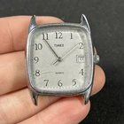 Vintage Timex Quartz Square Mens Wrist Watch Part Not Running