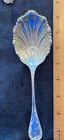 TOWLE "ALBANY" STERLING SILVER BERRY SPOON LIGHT GOLD WASHED HEAD GREAT SHAPE