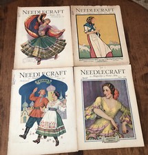 Vintage Needlecraft The Home Arts  Magazines 1931 lot 4 
