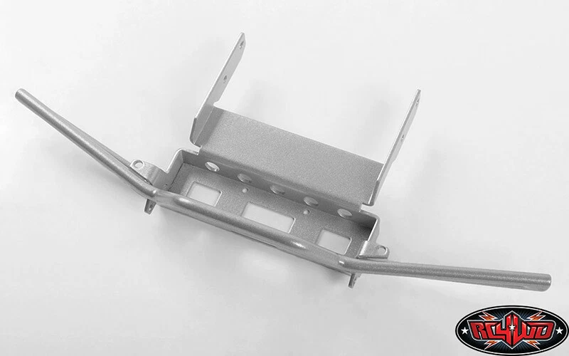 RC4WD VVV-C0643 Luster Metal Front Bumper : Axial SCX10 II '69 Chevrolet Blazer - Image 3 of 4