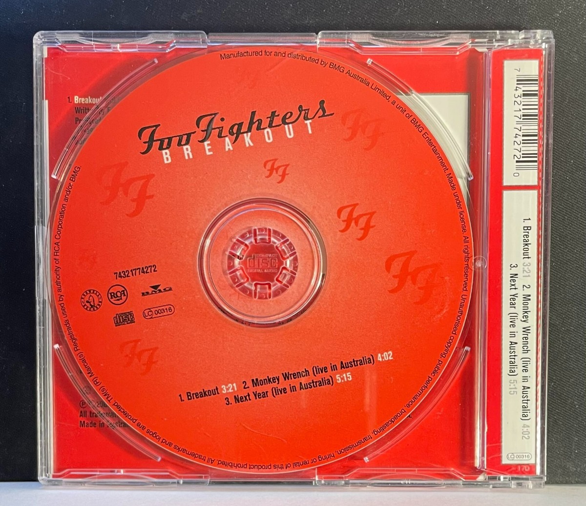 Foo Fighters – Breakout (CD, Single) | eBay