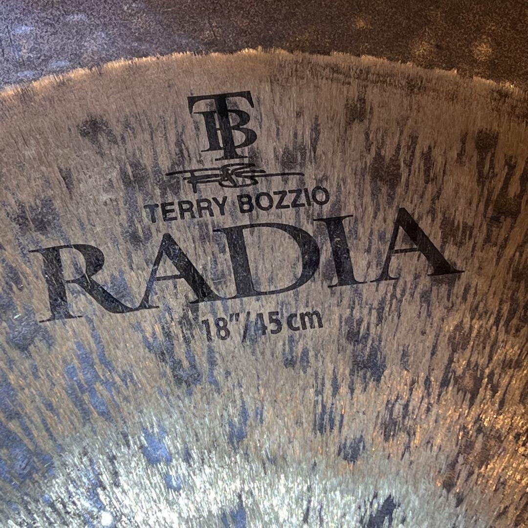 SABIAN Radia Terry Bozzio 18”/45cm Cymbal Rare Drum Percussion 