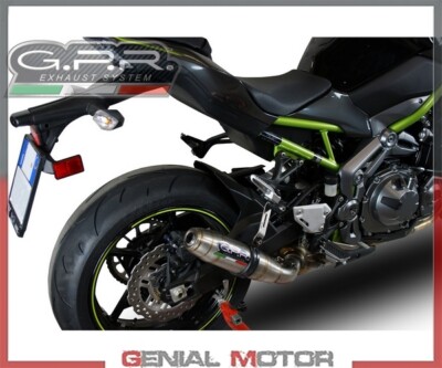 Exhaust terminal GPR DEEPTONE STAINLESS Omol Kawasaki Z 900 E - ZR 900 B 2017 2019