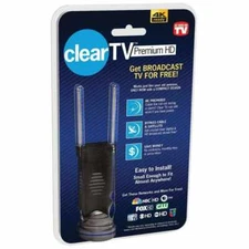 Clear TV Premium HD Digital Antenna 4K Ready Free TV As Seen On TV Brand New