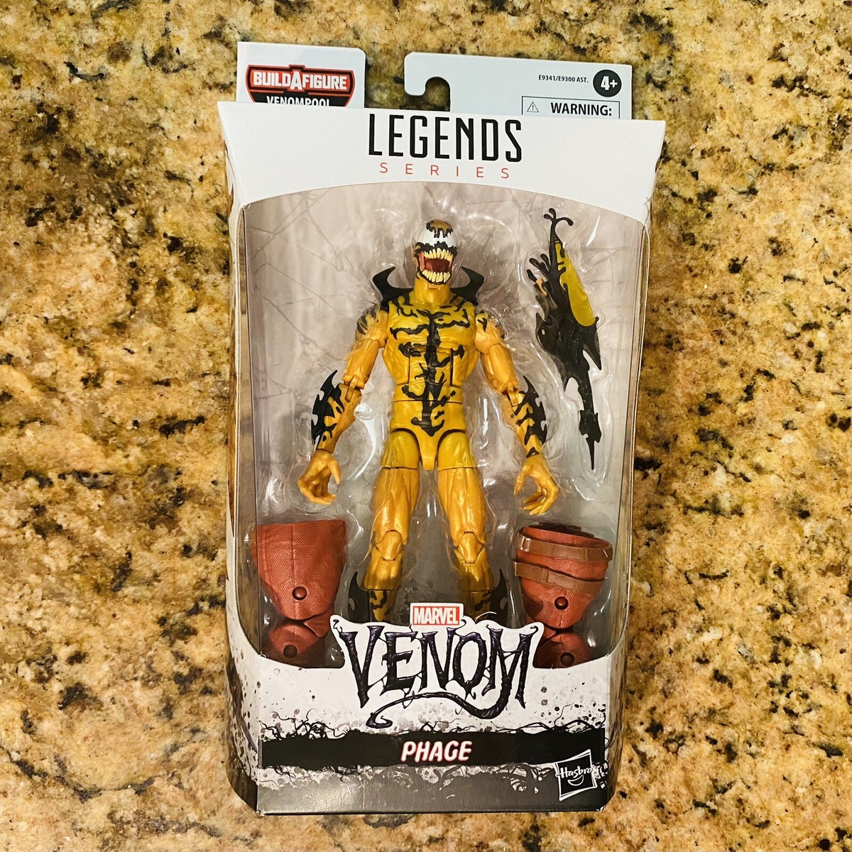 Marvel Legends BAF Venompool Set Spider-Man Venomized Captain