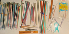 Bates  Boye Crochet Hooks Knitting Needles and Accessories Huge Lot Vintage