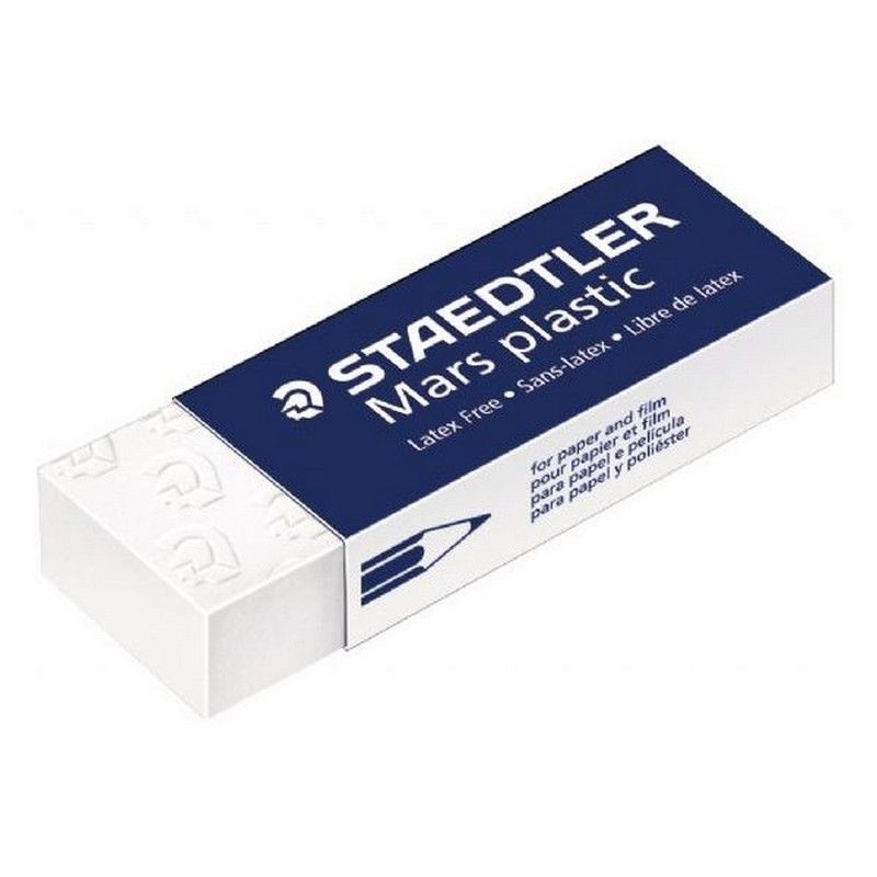 Staedtler Mars Premium Plastic Erasers 52650 Lot Of 100 Erasers New