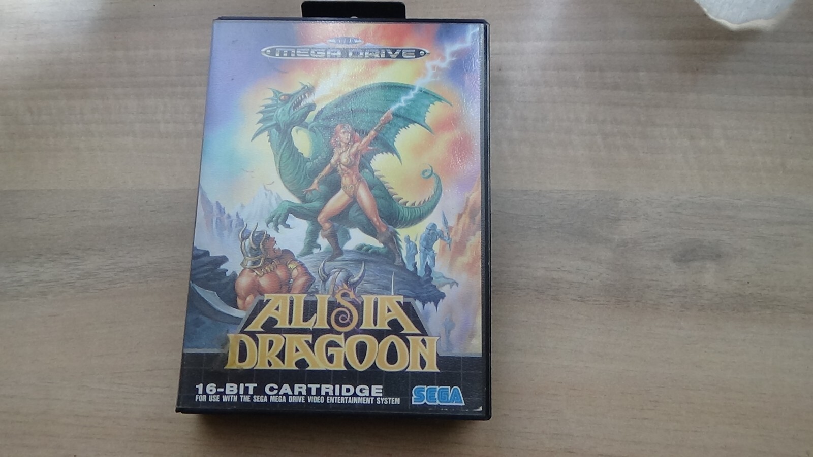 ALISIA DRAGOON EN BOÎTE SANS NOTICE SEGA MEGADRIVE PAL EURO