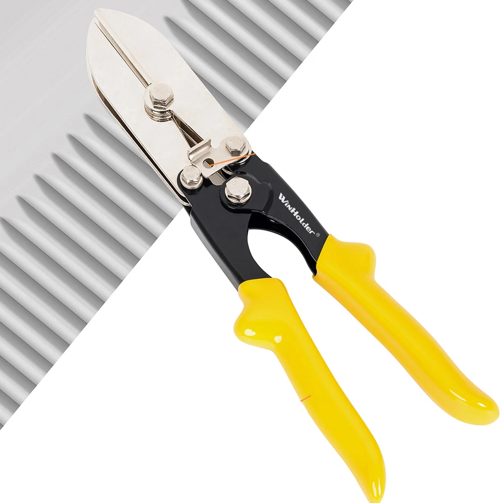 5 Blade Sheet Metal Crimper Tool Downspout Duct Crimping Tool Stove Pipe HVAC