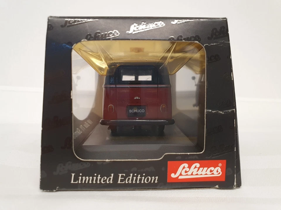 Schuco 02712 VW Bus T1 Samba 1:43 Edición Limitada, Nuevo y EMBALAJE ORIGINAL, #V-475-8 Foto 3 de 4