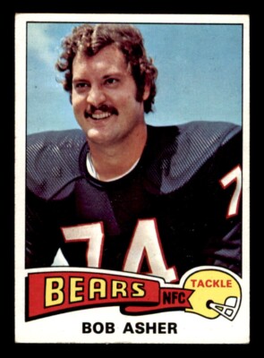 1975 Topps Football #11 Bob Asher VG/EX *d2