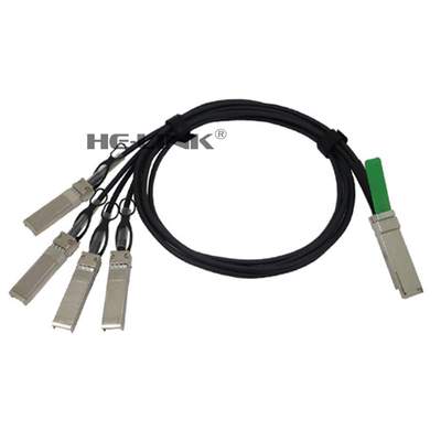 QSFP-4SFP10G-CU3M Cisco Compatible 3meters QSFP+ to 4SFP+ Passive DAC Cable