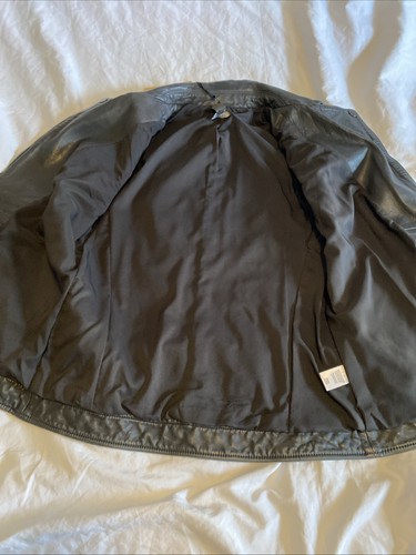 Halogen womens Leather vest New size XS - Picture 8 of 12