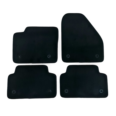 Car Floor Mats Velour For Jaguar E Pace Waterproof Black Carpet Rugs Auto Liners
