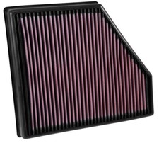 K N Engine Air Filter: Increase Power Acceleration, Washable, Premium, Replace