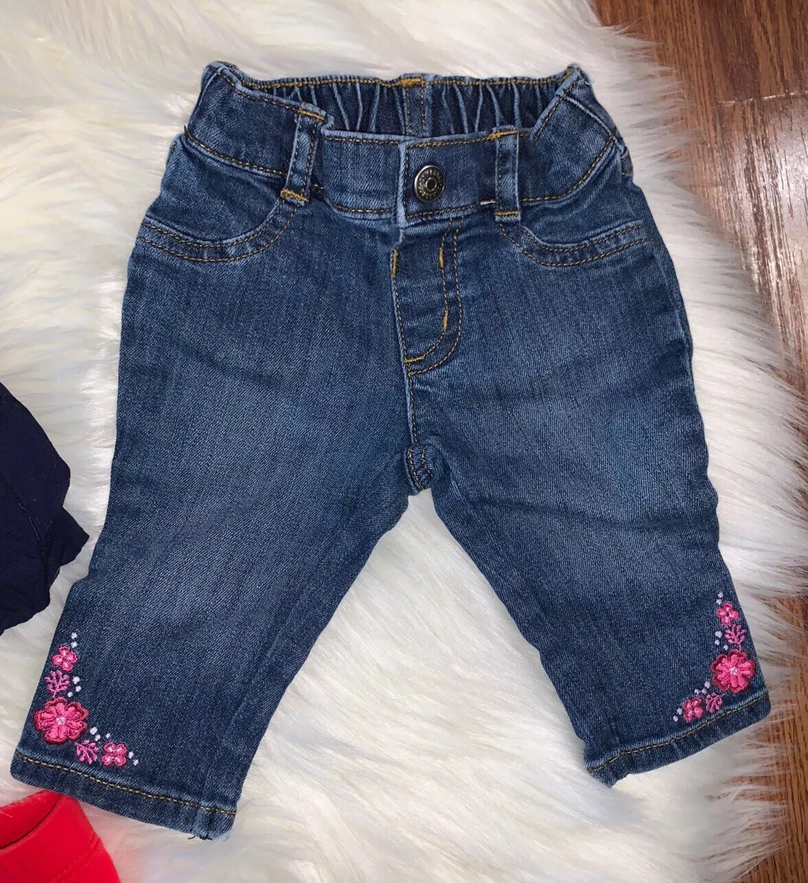 Lot of 5 Gymboree Baby Girl 36 Month Jeans One Piece Shorts Pants