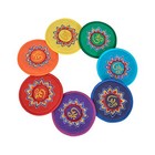 Bermoni ROUND CUSHION FOR SINGING BOWL WITH EMBROIDERED "OM" DESIGN