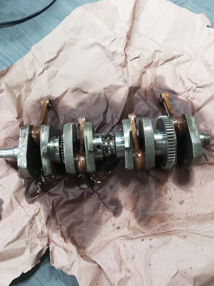 Manivela del cigüeñal del motor Kawasaki Z1 900 KZ 900 B1/A4 1975 Foto 2 de 4