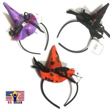 Halloween Party Witch Cap Hat Star Party Props Hair Headbands Accessories NEW