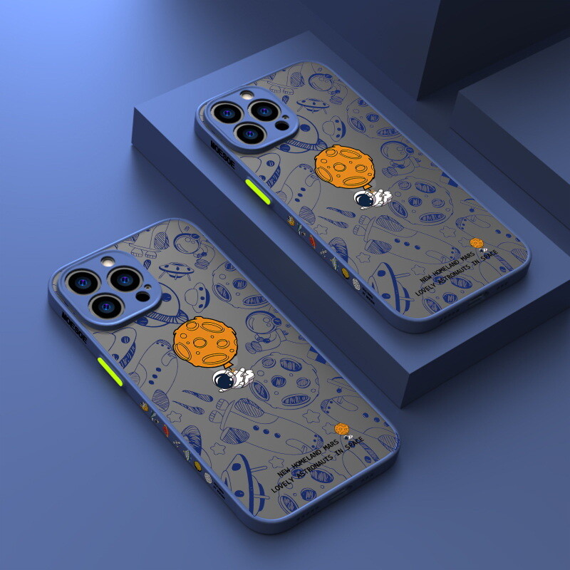 Capinha Criativa Para Astronauta Da NASA IPhone 14 Pro Max 13 11 12 De Proteção Contra Choque 14 - Foto 7