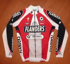 Castelli Flanders Bros Cycle Minneapolis Men's Sz M Thermal  L/S Cycling Jersey