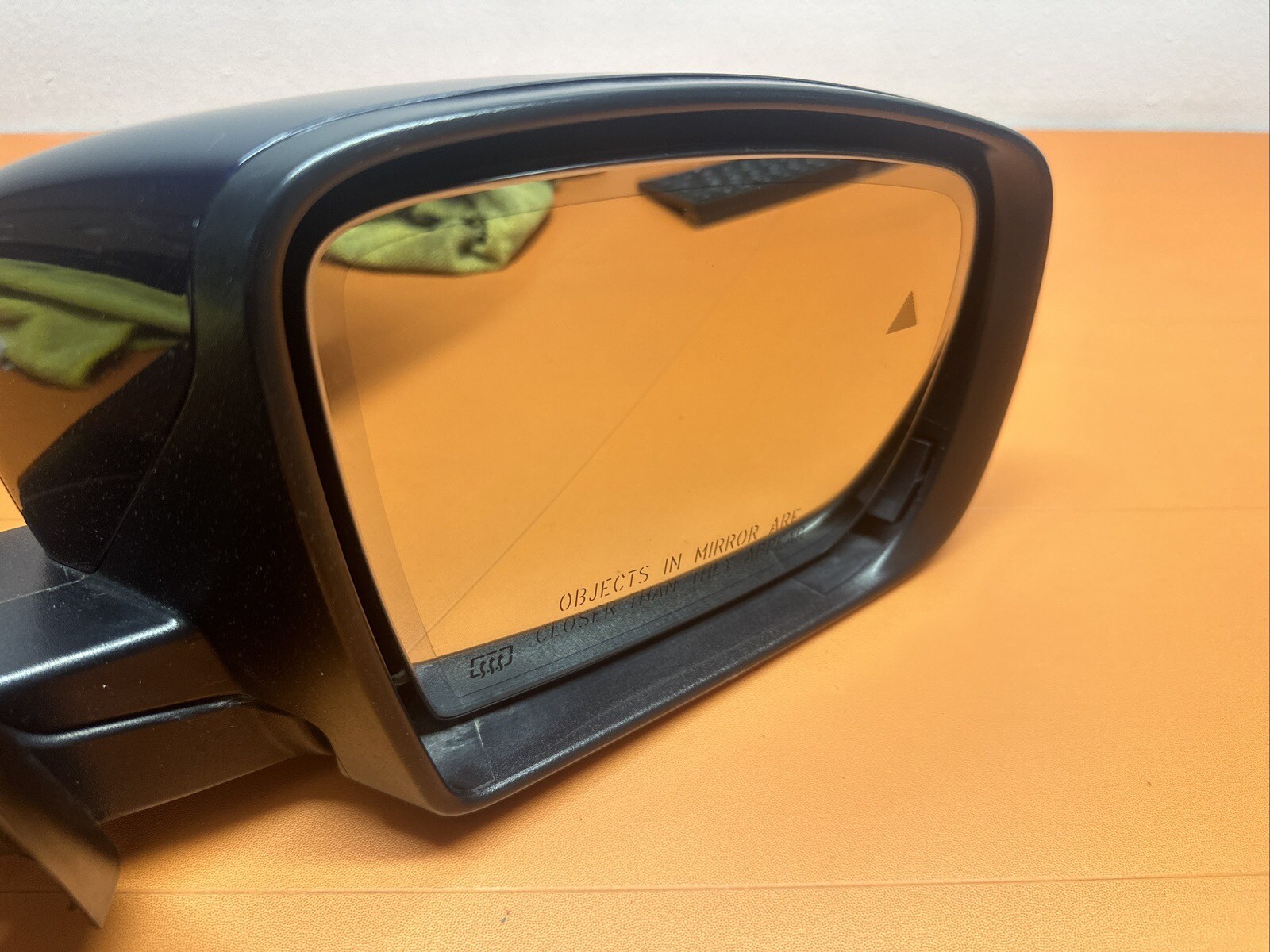 26926860 | 14 - 20 Maserati Ghibli Right Door Mirror Blind Spot Heated OEM Blue