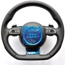 Audi A6 A7 A8 S6 S7 S8 RS6 RS7 S Line Lenkrad Abgeflacht Unten Big Paddles Neu