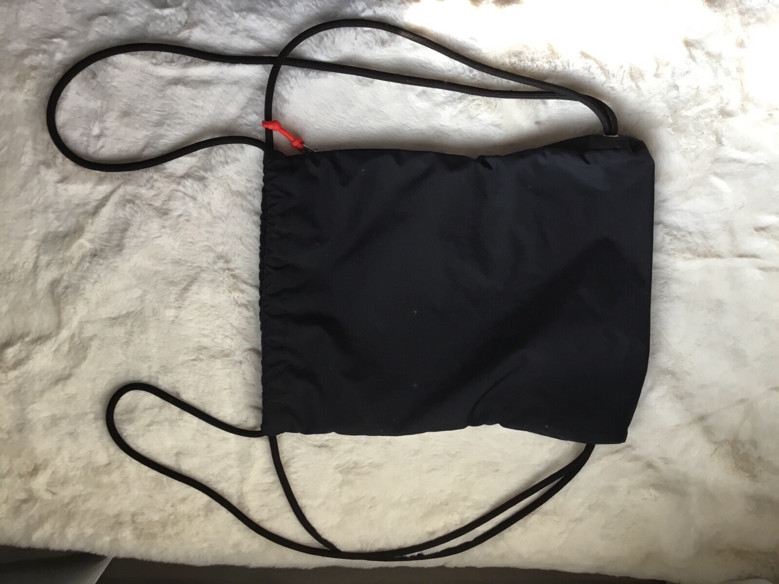 Nike String Backpack shopping bag casual beach tr… - image 2