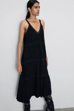  Zara KINT DRESS WITH DETAIL 0014/100-NWT