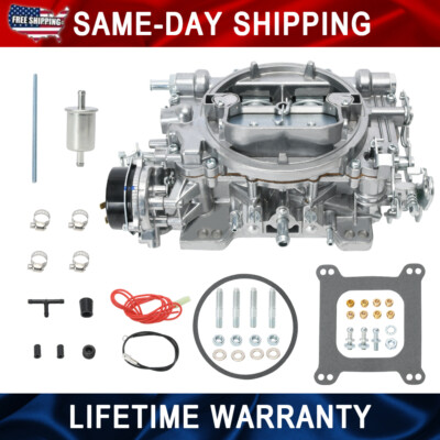 #ad #ad For Edelbrock 1411 Performer 750 CFM 4 Barrel Carburetor Electric Choke Alum $166.50