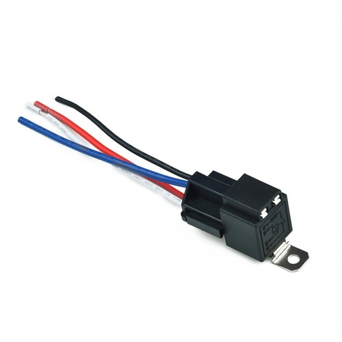 Metal Relay Car Truck With Socket Base/Wires/Fuse Amp Auto 4 Pin 30A Reliable - Picture 9 of 12