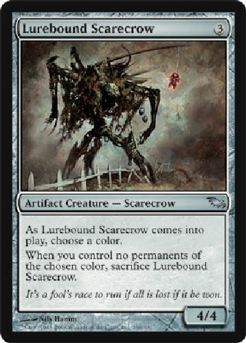 LUREBOUND SCARECROW X4 4 4X Shadowmoor MTG Magic the Gathering Cards DJMagic
