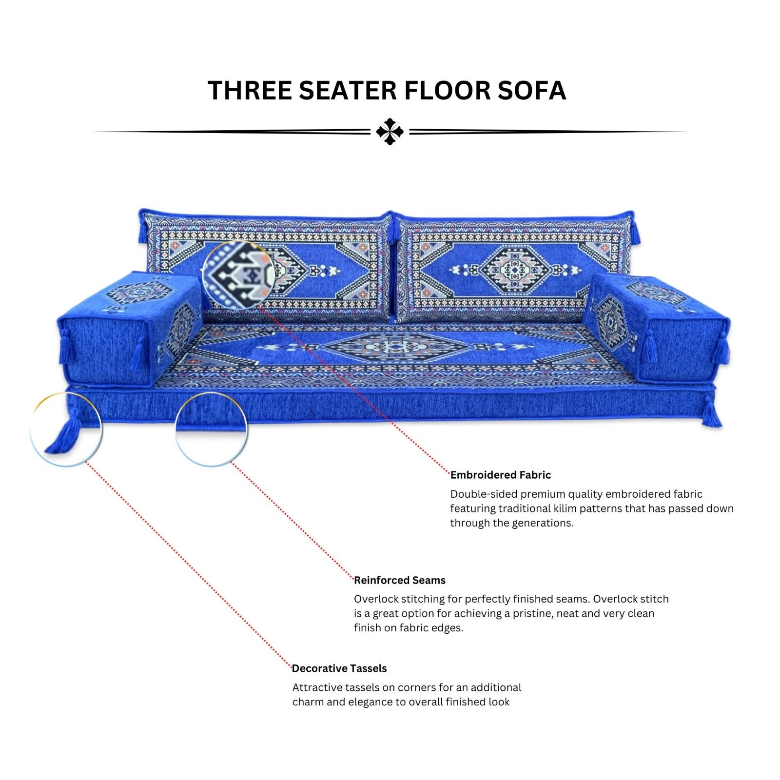 Arabic Majlis Sofa, Arabic Floor Seating, Arabic Couch, Arabic Living Room Sofa