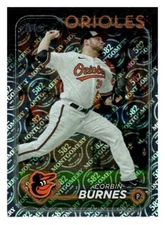 #501 Corbin Burnes Baltimore Orioles 2024 Topps 582 Montgomery Club Foil