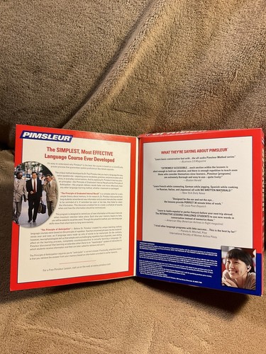 Pimsleur SPANISH Lessons - 8 CDs - Simon & Schuster w/ Booklet - - Picture 8 of 8