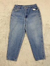 Gitano Jeans Womens 18 Blue High Rise Tapered 100 Cotton Vintage Short Inseam