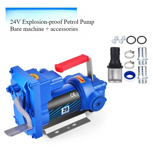 Pompe de pompage électrique essence antidéflagrante collection pompe auto-amorçante avec carburant diesel