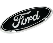BLACK & CHROME 2005-2014  Ford F150 FRONT GRILLE/TAILGATE 9 inch Oval Emblem 1PC