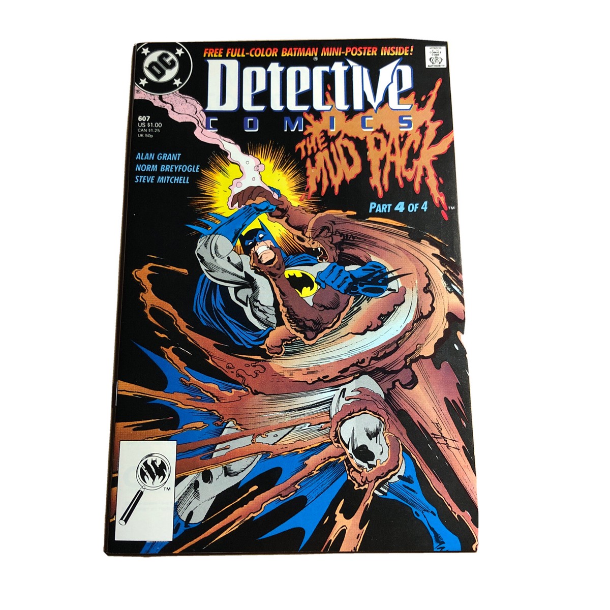 1989 Detective Comics #607 The Mud Pack Part 4 of 4 DC