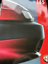 The Alfa Romeo 145 Car Information Info Sales Brochure Frameable 1995