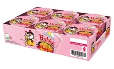 Samyang Buldak Carbo Ramen Bowl, Hot Chicken Flavor 3.7 oz  105G