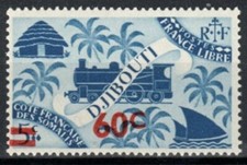 COTE DES SOMALIS  1945     Y & T  N°  255  Neuf  * *  SANS TRACE SE CHARNIERE