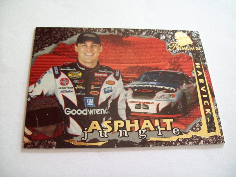 KEVIN HARVICK 2004 PRESS PASS PREMIUM ASPHALT JUNGLE AJ6 INSERT NASCAR AJ 6/6