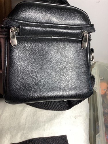 Vintage ICON Leather Camera Detachable Adjustable Shoulder Strap Quality Bag - Picture 7 of 15