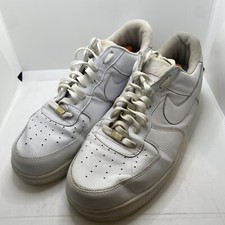 Nike Air Force 1 Low Triple White Sneaker 315122-111 Men's Shoes size 15