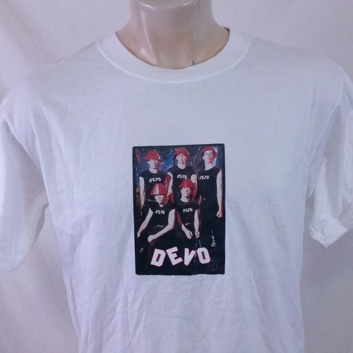 Vintage 1999 Devo T Shirt 90s Tour 