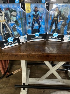 McFarlane Toys Batman Action Figure  Black Lightning Gold Label / Black Adam New