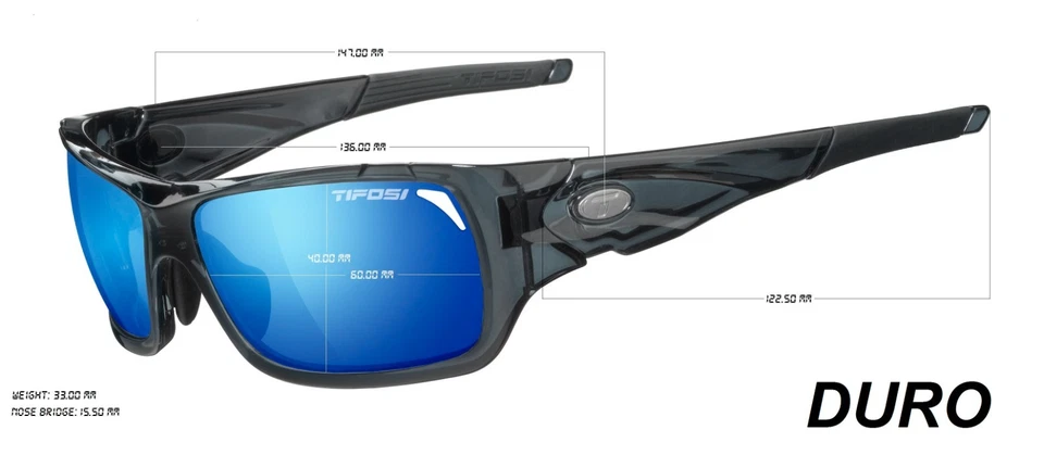 Tifosi Duro, humo con lentes Fototec rojas de alta velocidad #10302830 Foto 4 de 4