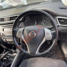 NISSAN QASHQAI ACENTA DIG-T MK2 (J11) 2014-2017 STEERING WHEEL W/SRS