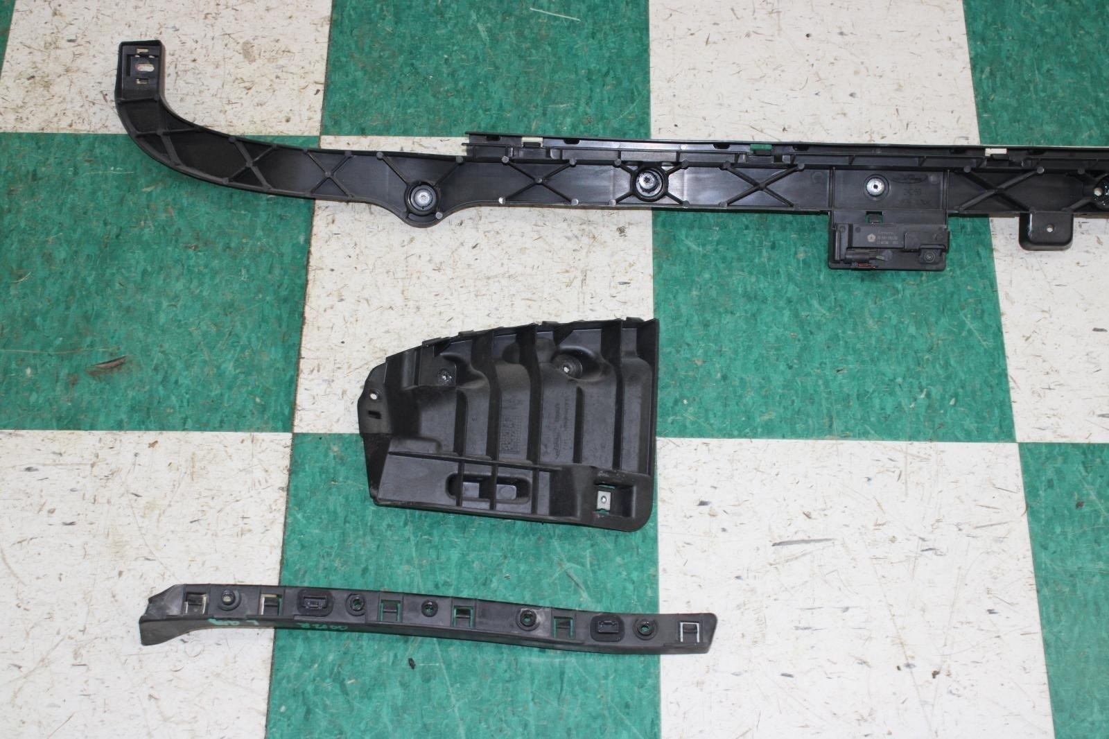 14-17 Ghibli Rear Back Bumper LH RH Center Mounting Brackets Set 5x Factory OEM